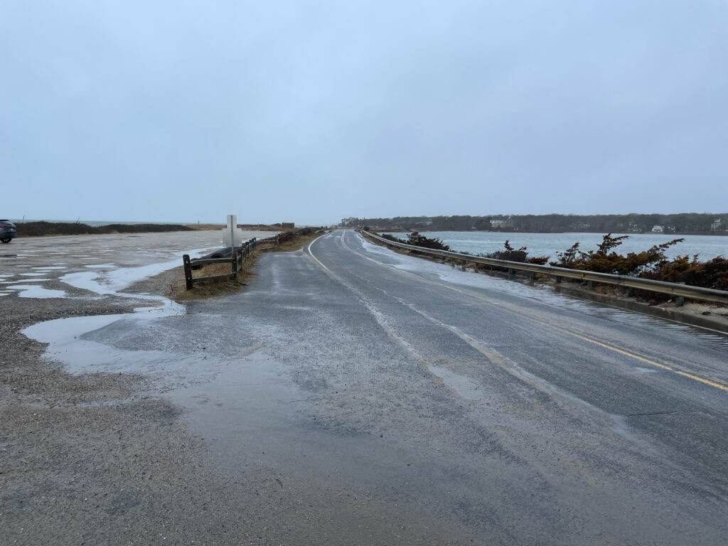 a road with snow on the side (MyCoast AI)