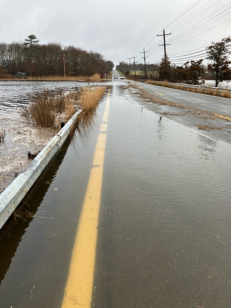 a road with snow on the side (MyCoast AI)