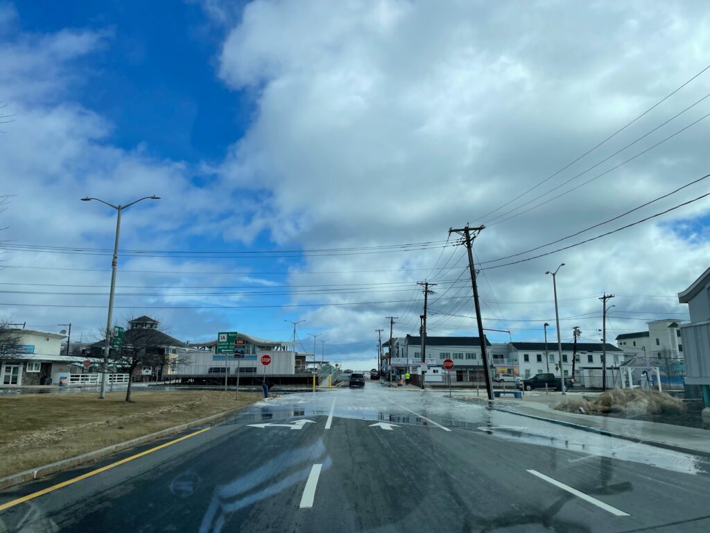 a road with buildings on the side (MyCoast AI)