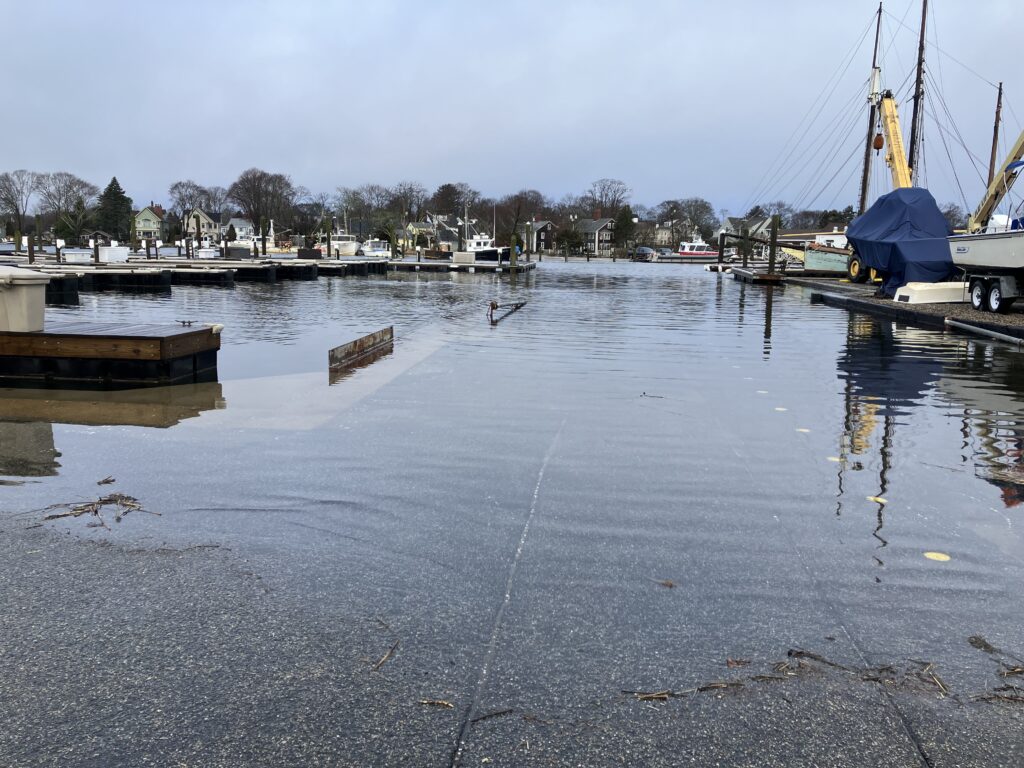 a body of water with boats in it (MyCoast AI)