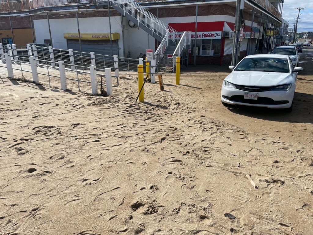 a car parked in a dirt lot (MyCoast AI)