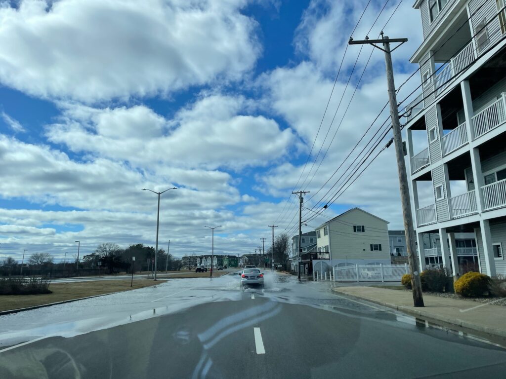 a car driving down a road (MyCoast AI)