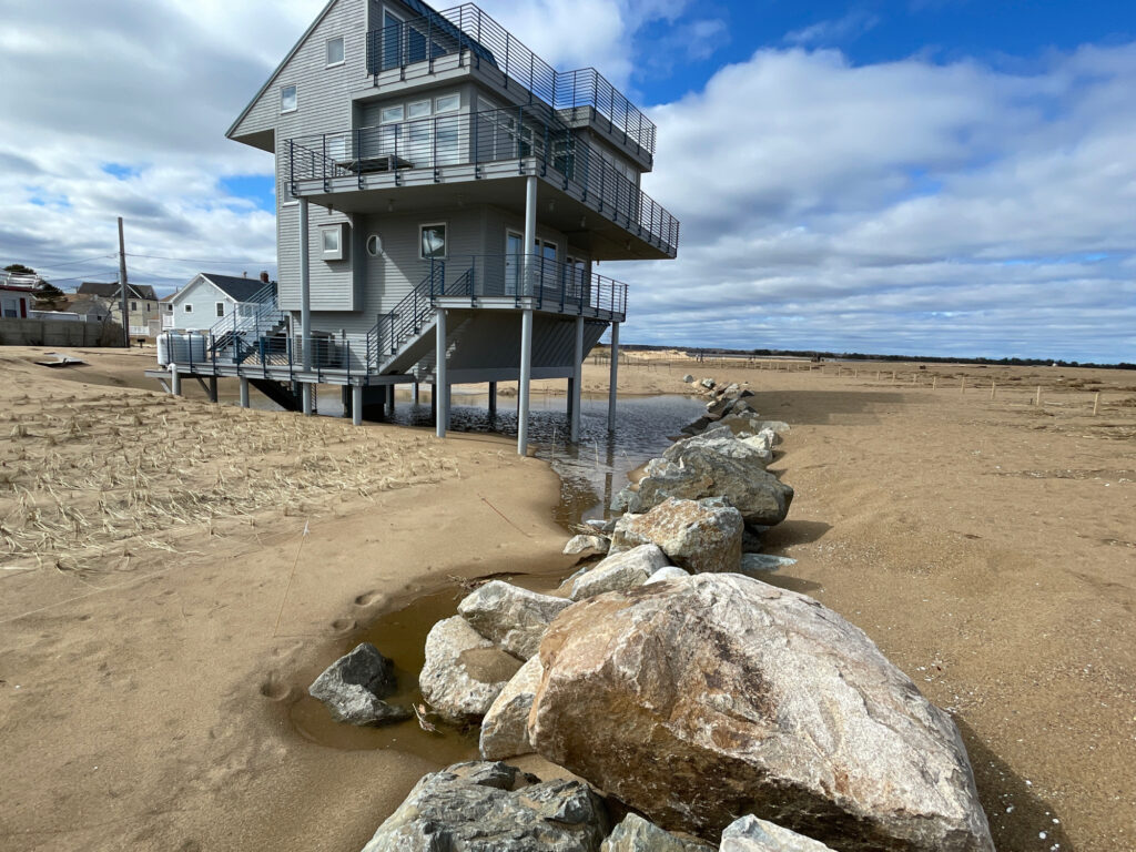 a building with a tower (MyCoast AI)