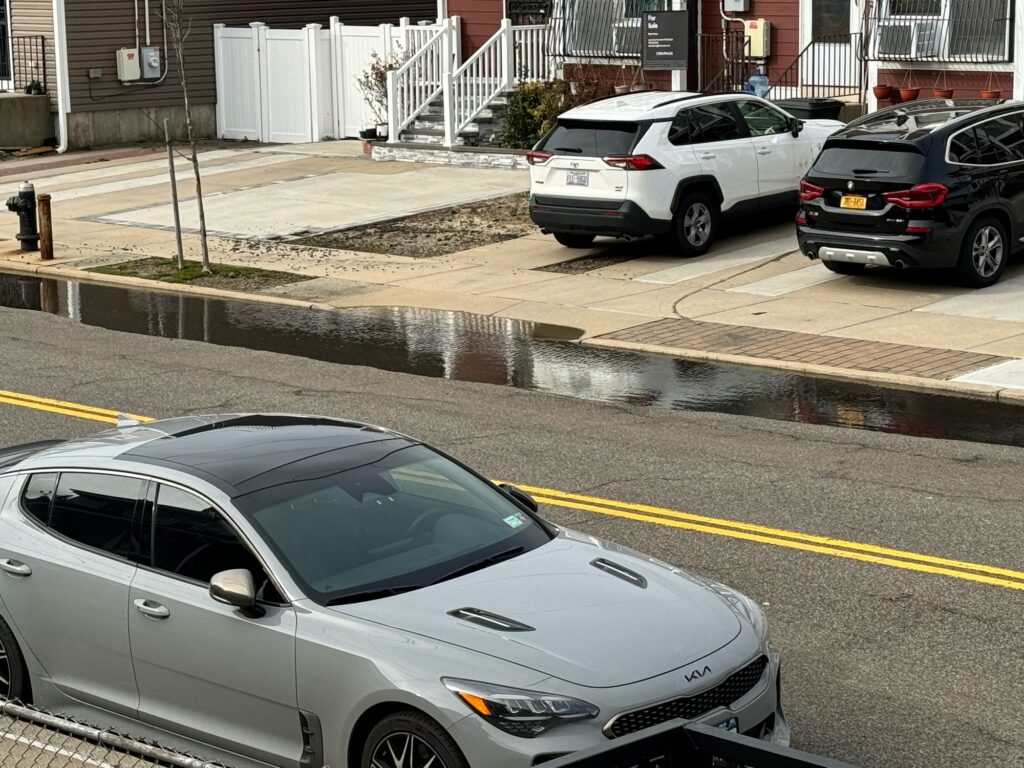 cars parked on the side of a road (MyCoast AI)