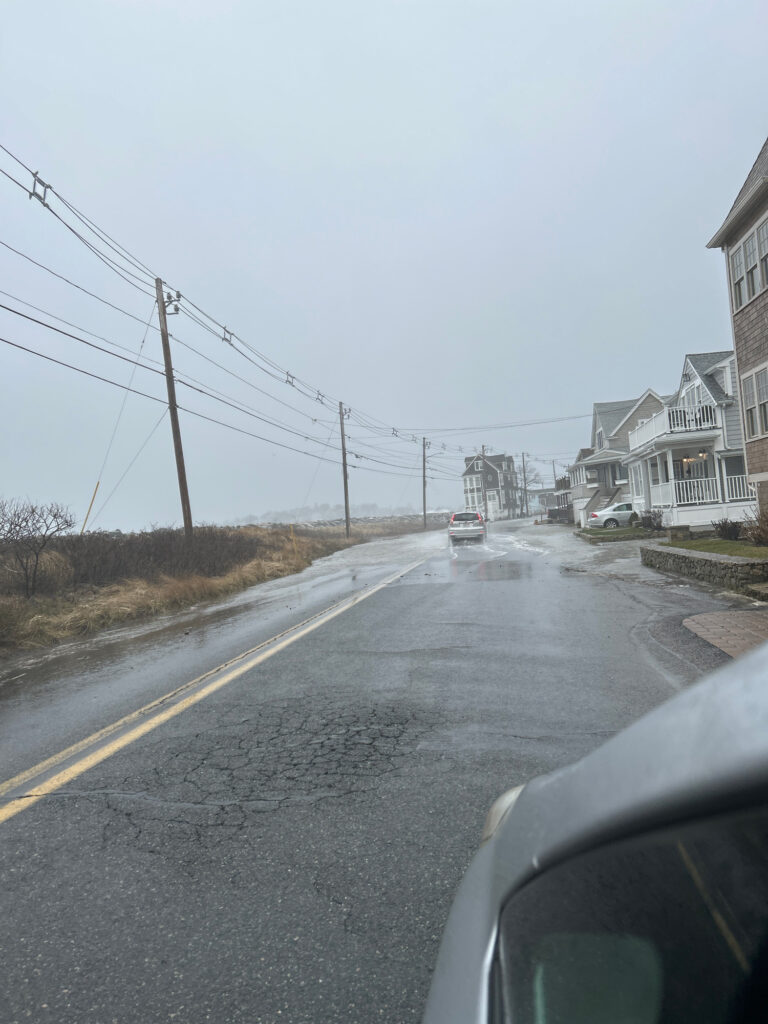 a road with houses along it (MyCoast AI)