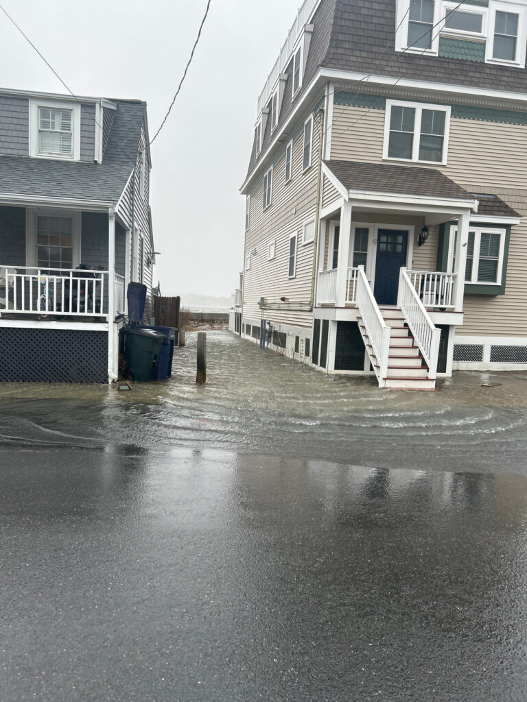 a row of houses (MyCoast AI)