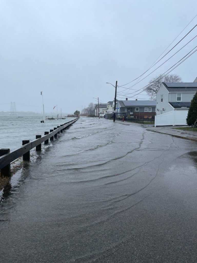 a road with water on the side (MyCoast AI)