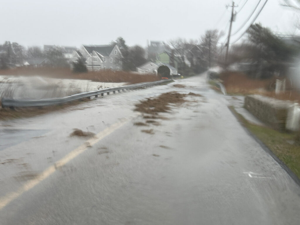 a road with water on the side (MyCoast AI)