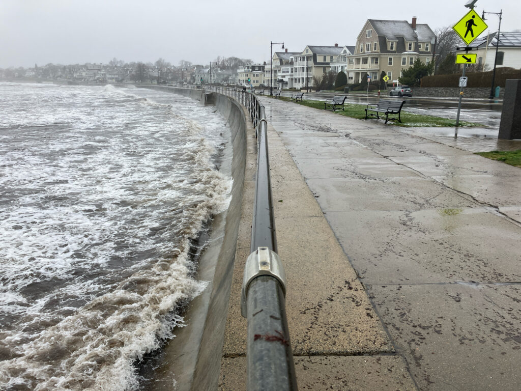 a road with water on the side (MyCoast AI)