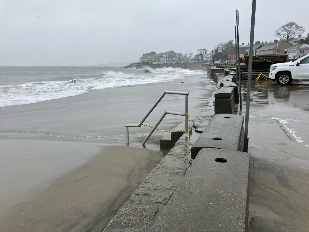 a road with water on the side (MyCoast AI)