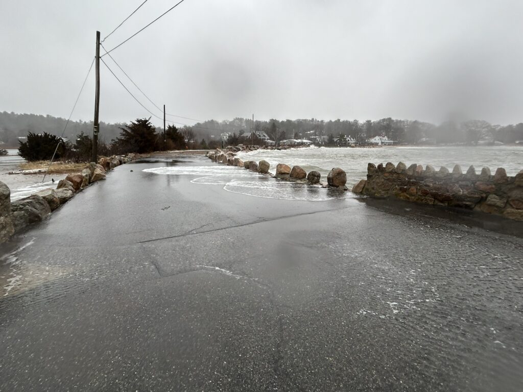 a road with snow on the side (MyCoast AI)