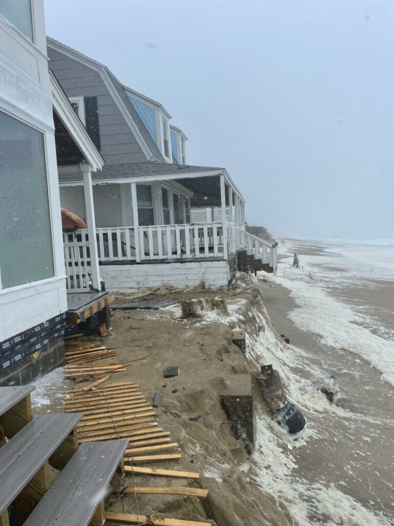 a house on a beach (MyCoast AI)