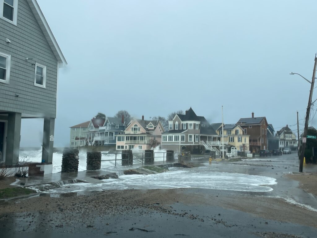 a row of houses (MyCoast AI)
