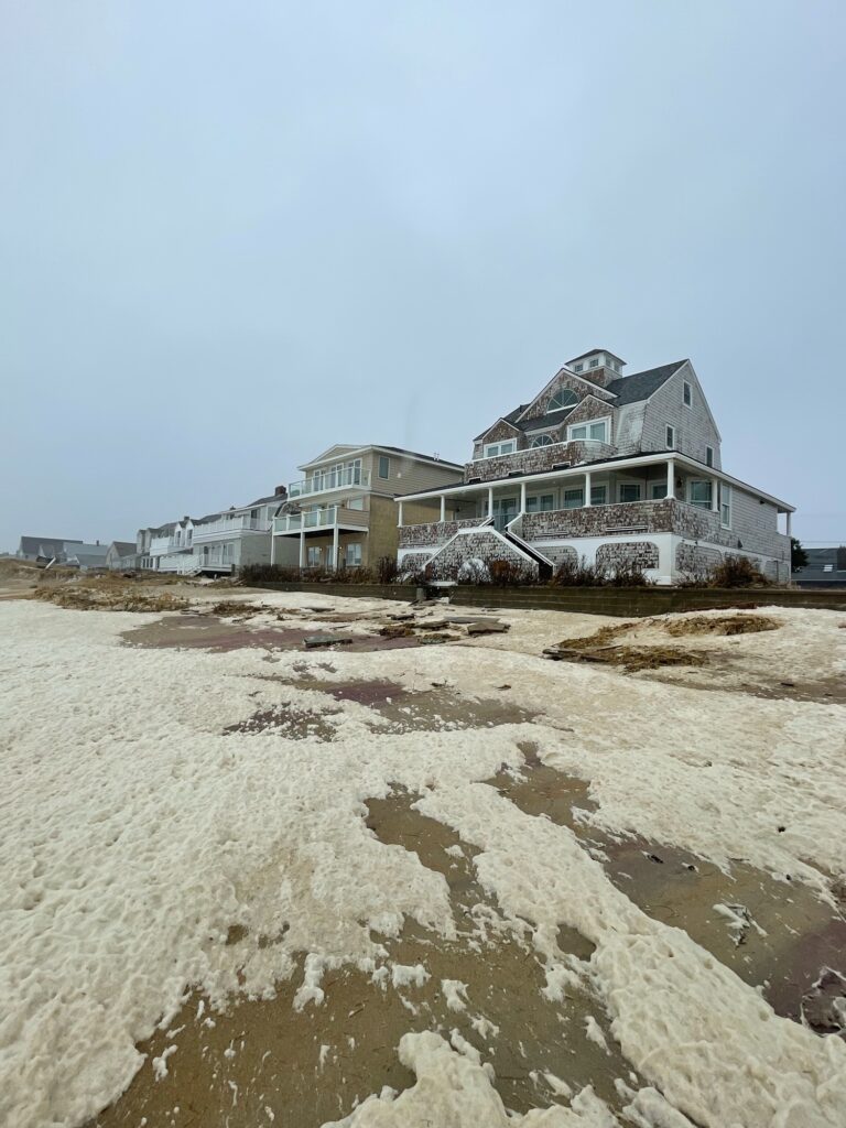 a house on a beach (MyCoast AI)