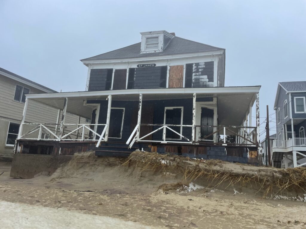a house being built (MyCoast AI)