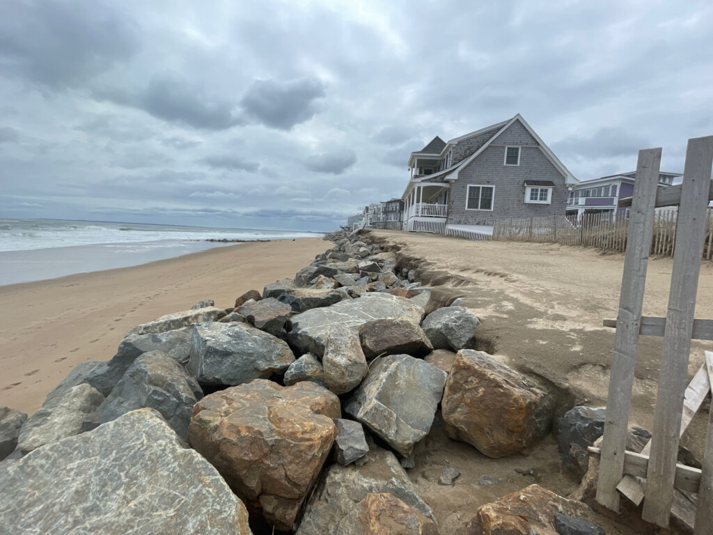 a house on a beach (MyCoast AI)