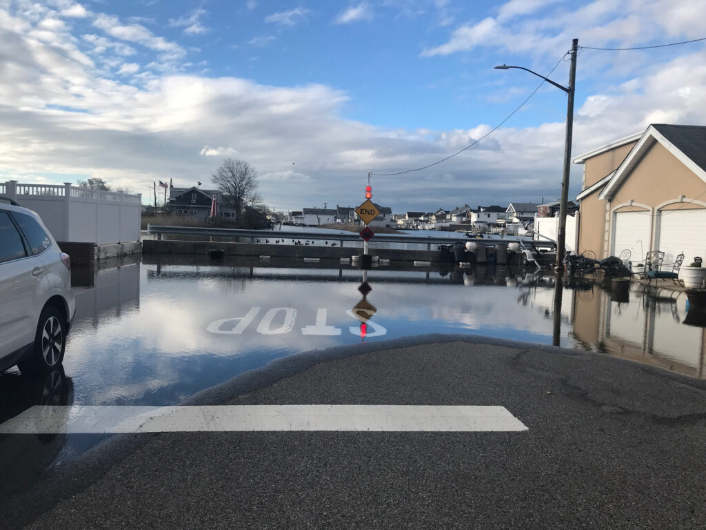 a body of water with a bridge and buildings around it (MyCoast AI)