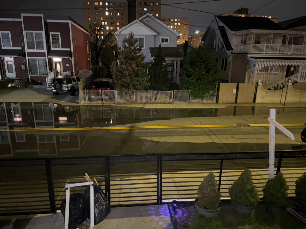 a view of a street from a window of a building (MyCoast AI)