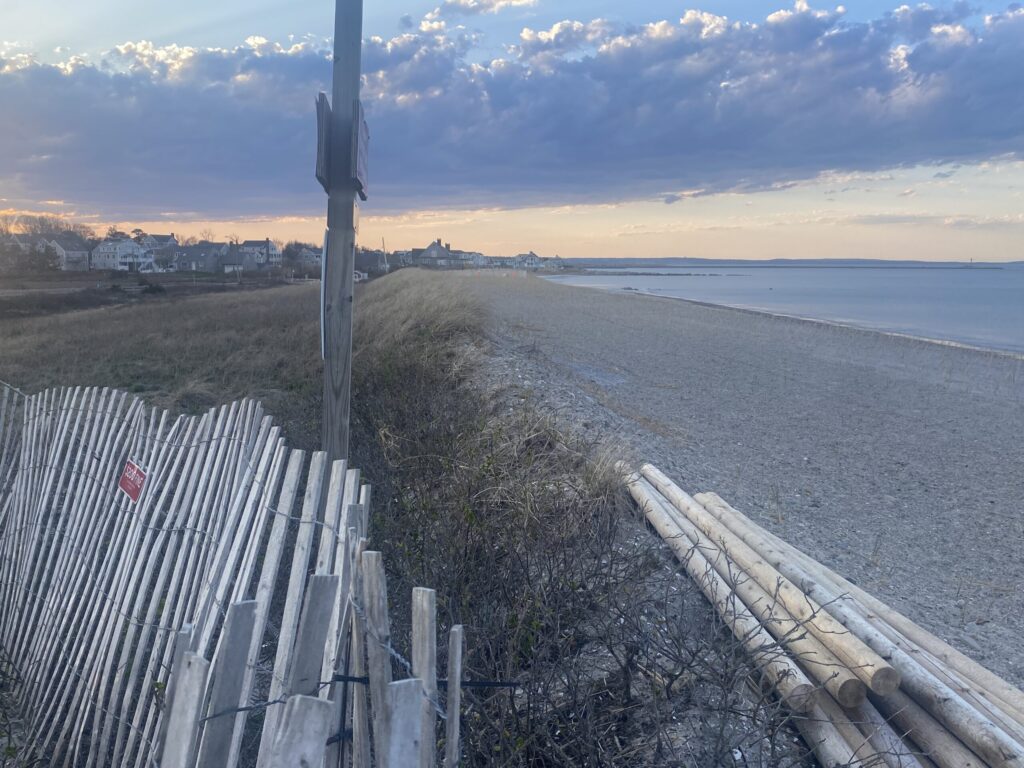 a road next to a body of water (MyCoast AI)