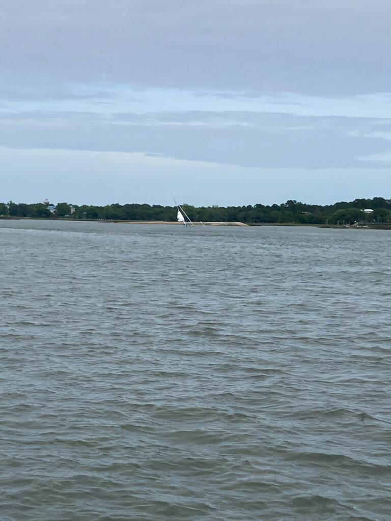 a sailboat on the water (MyCoast AI)