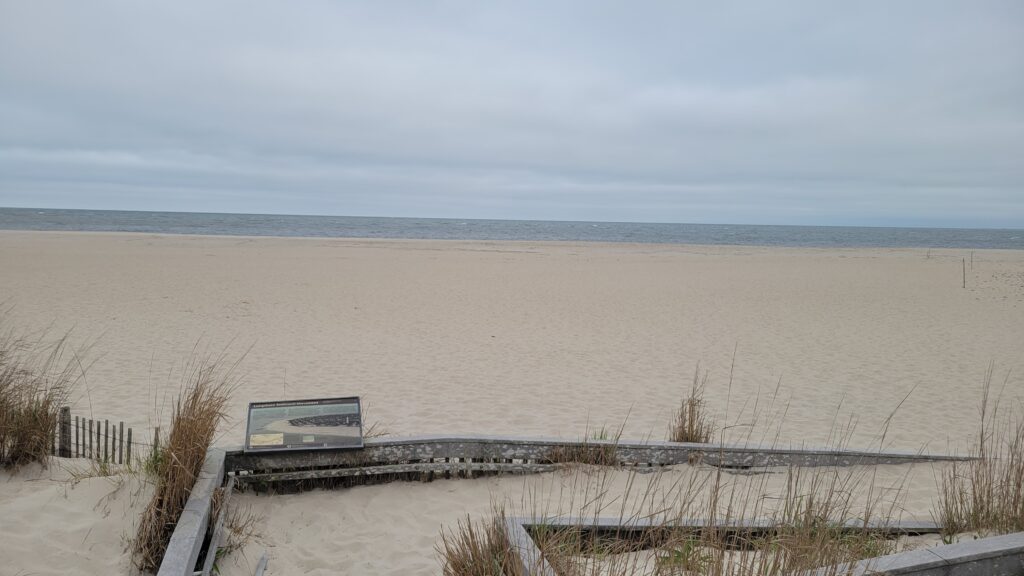 a car parked in a sandy area (MyCoast AI)