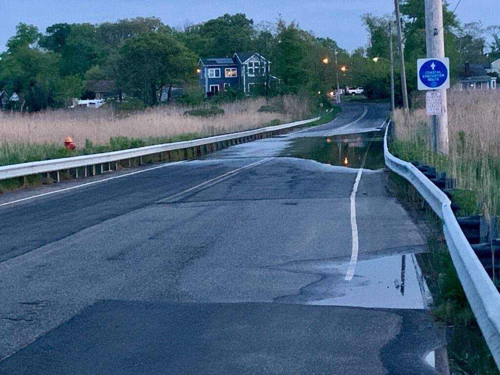 a road with a body of water on the side (MyCoast AI)