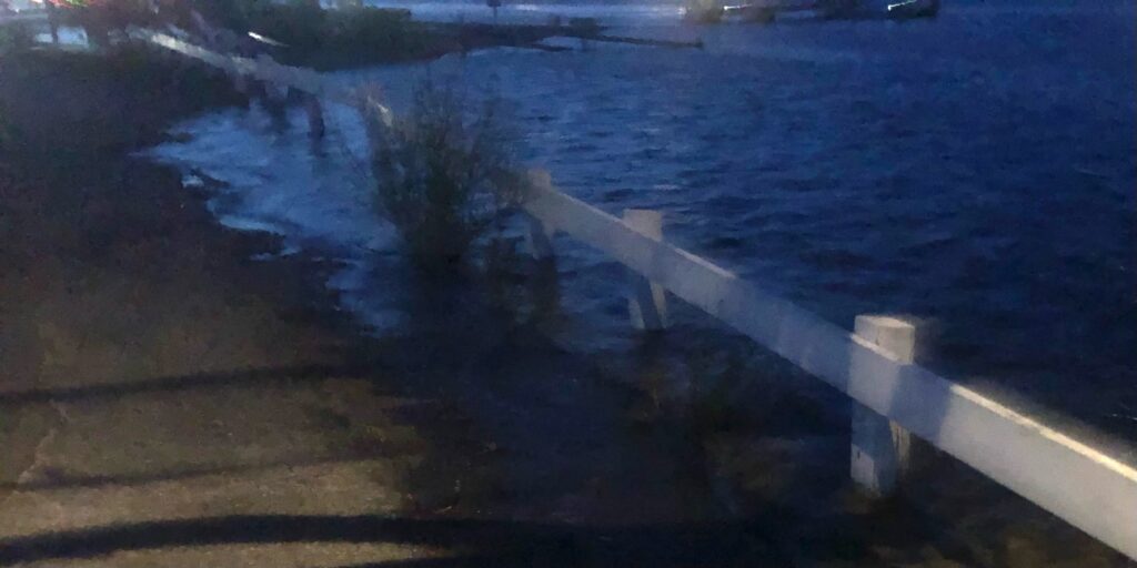 a bridge over a body of water (MyCoast AI)