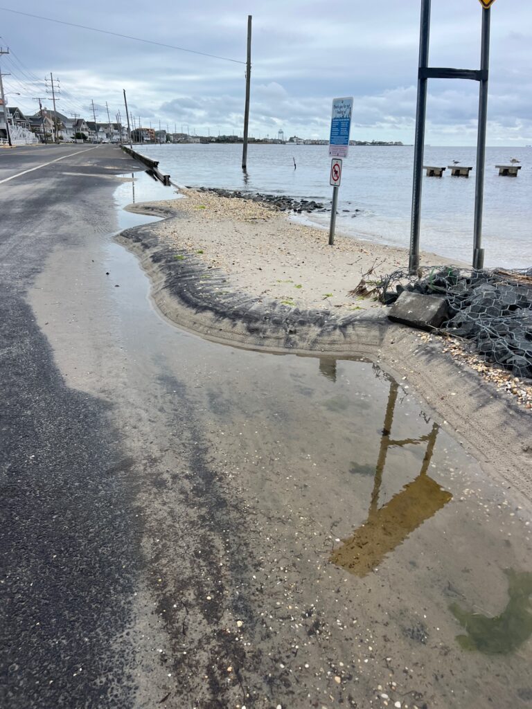 a road with water on the side (MyCoast AI)