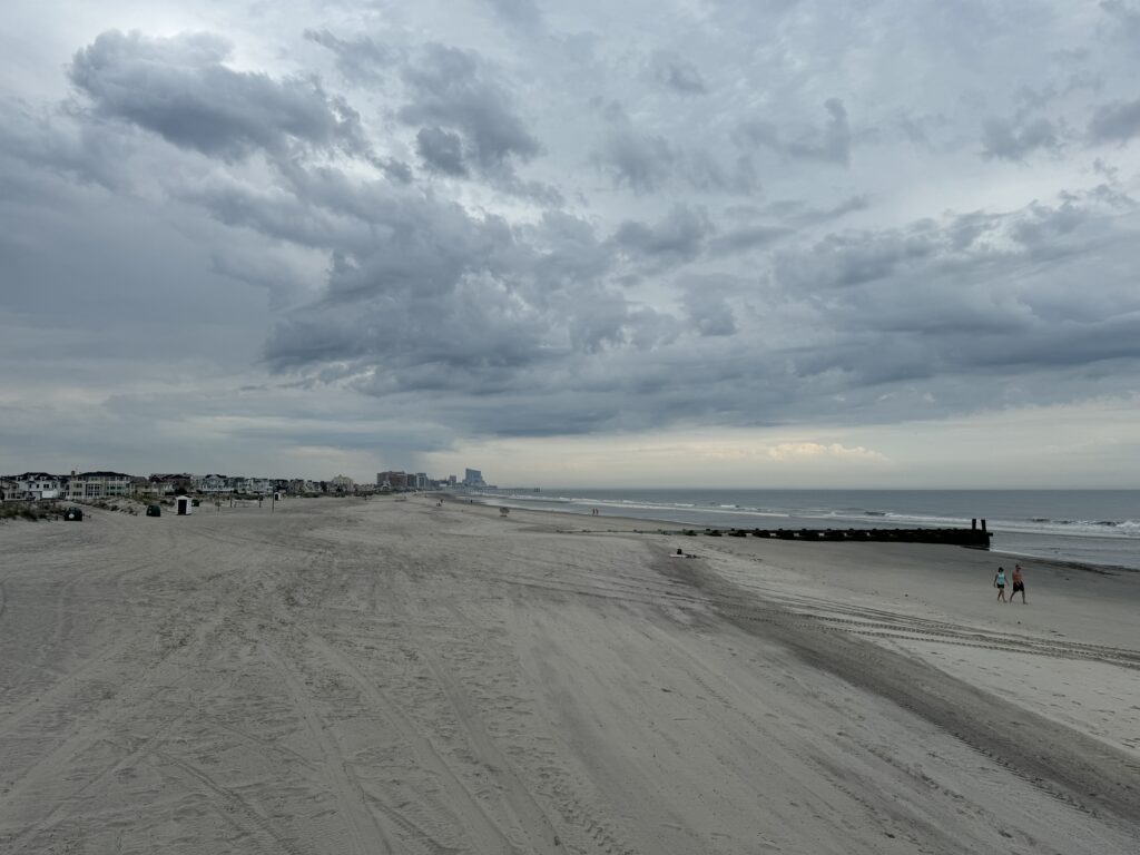 people walking on a beach (MyCoast AI)