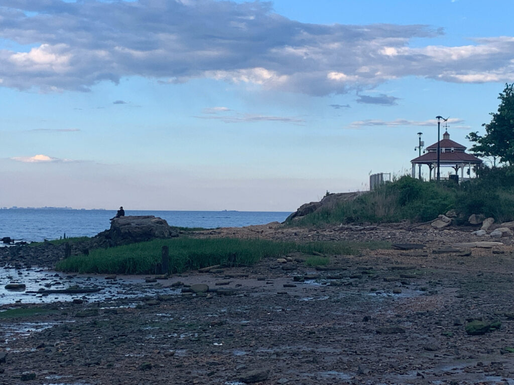 a beach with a building on it (MyCoast AI)
