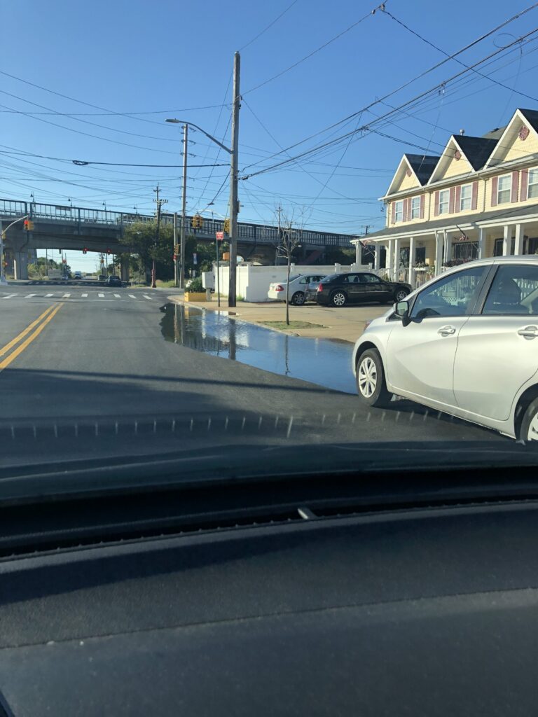a car driving on a road (MyCoast AI)