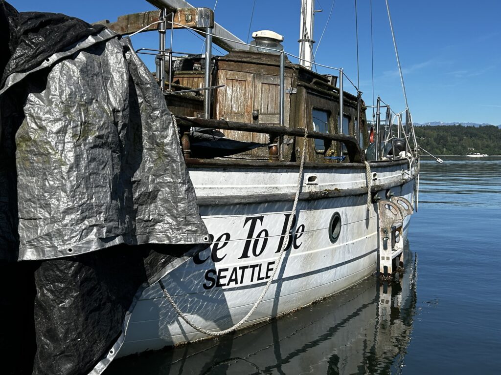 a boat in the water (MyCoast AI)