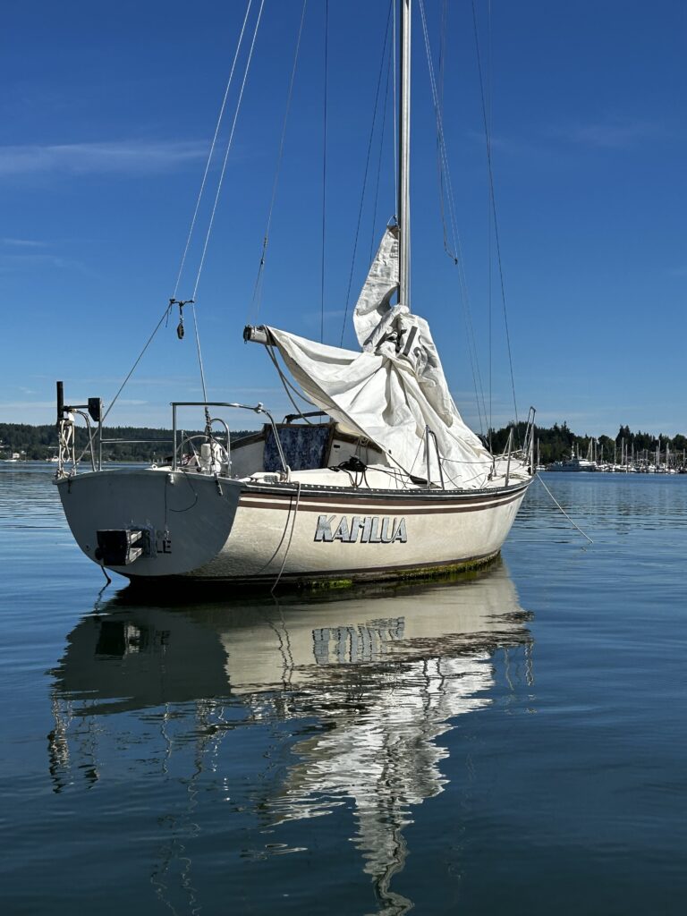 a boat on the water (MyCoast AI)