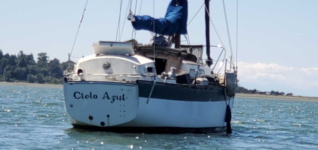 a boat on the water (MyCoast AI)