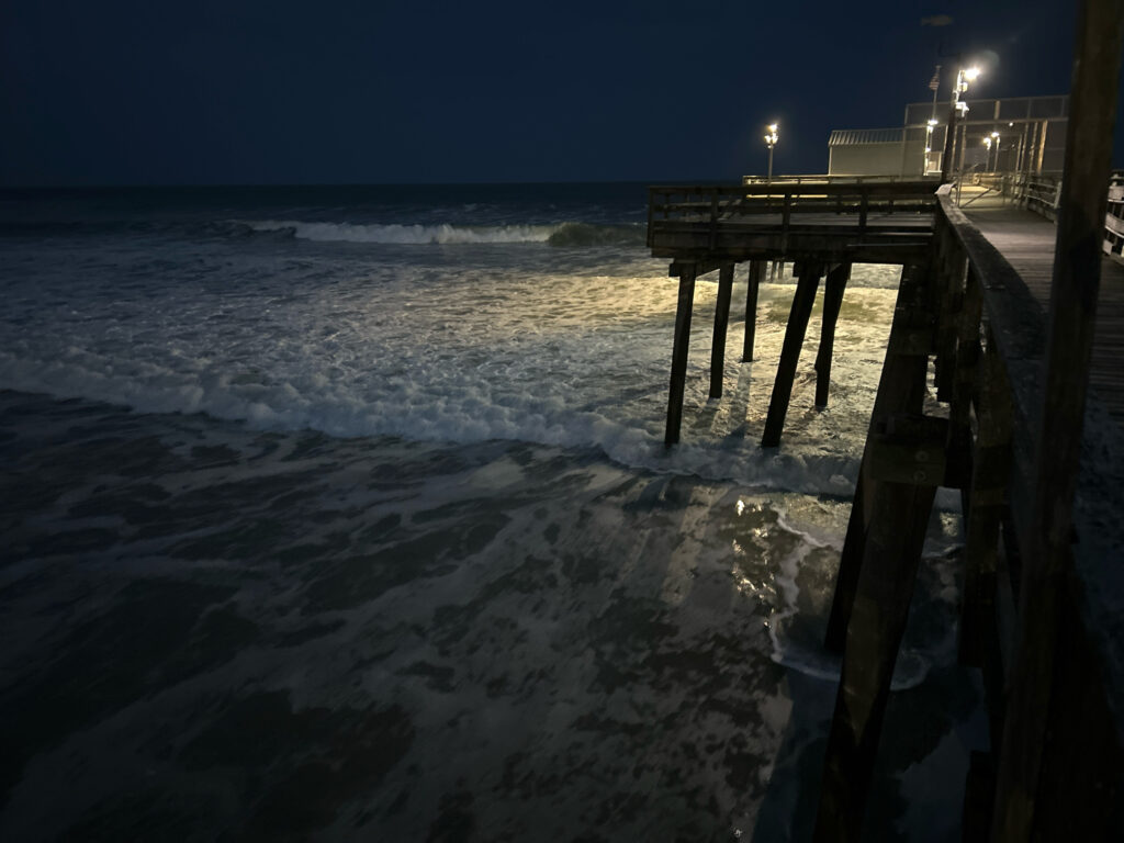 a pier in the ocean (MyCoast AI)