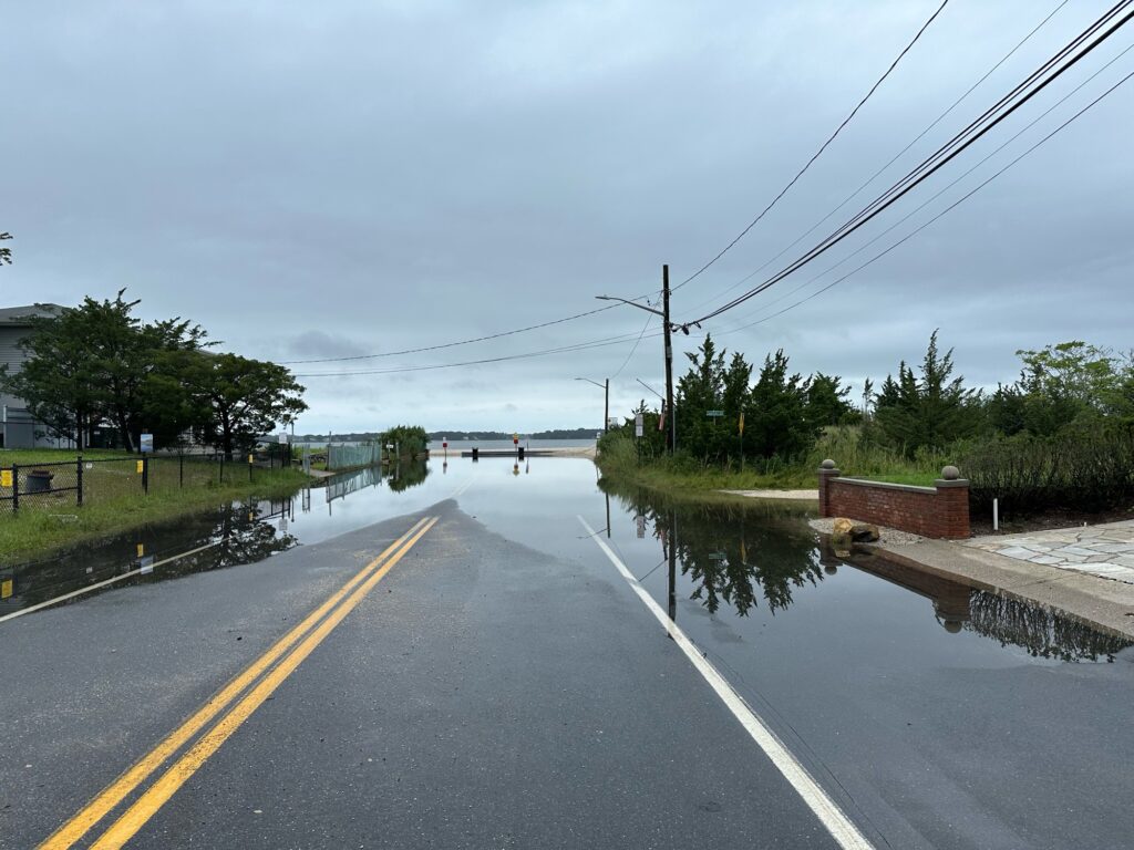 a road with water on the side (MyCoast AI)