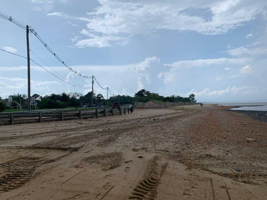 a dirt road with cars on it (MyCoast AI)