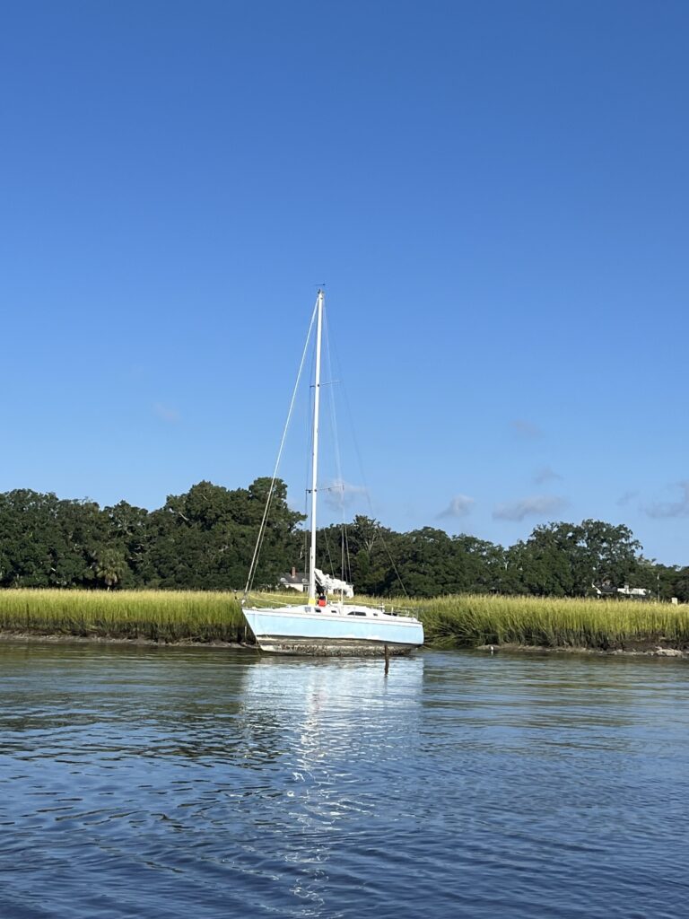 a boat on the water (MyCoast AI)