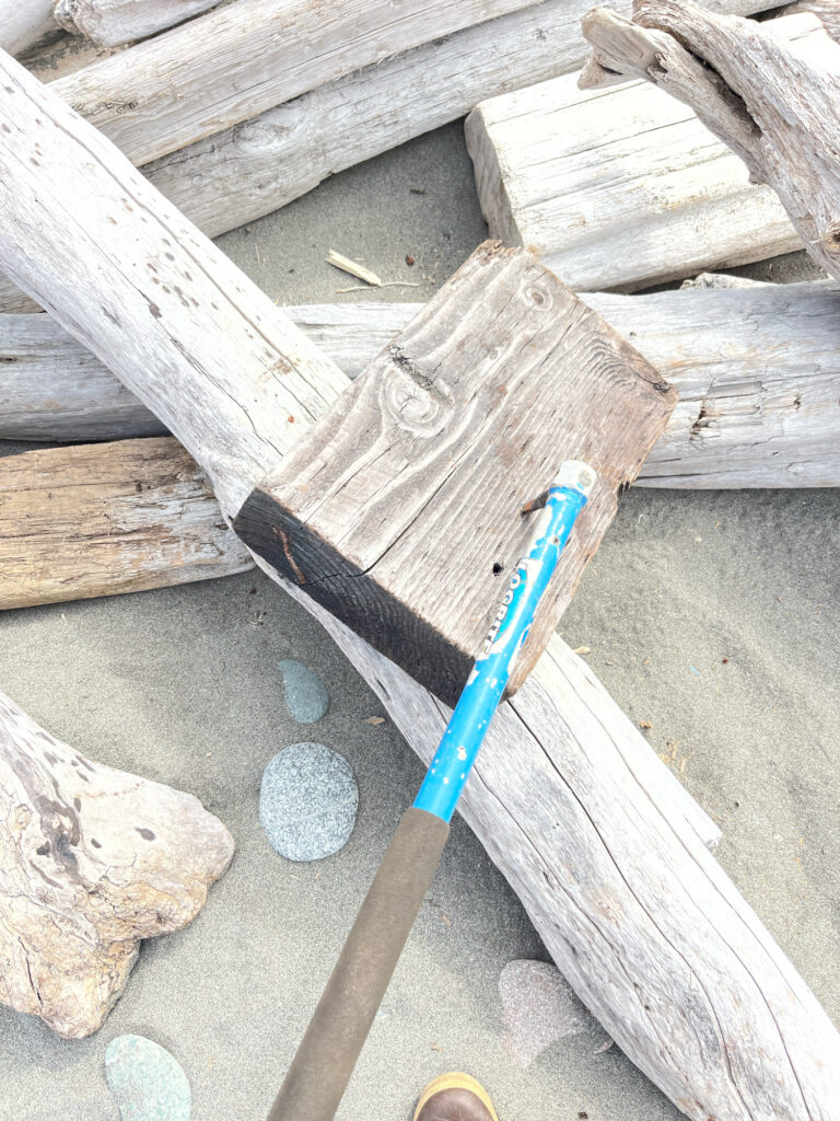 a knife on a wood table (MyCoast AI)