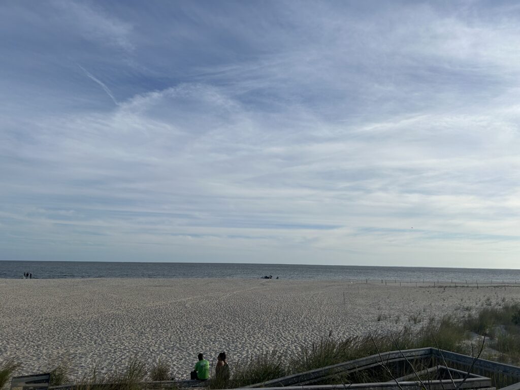 people walking on a beach (MyCoast AI)