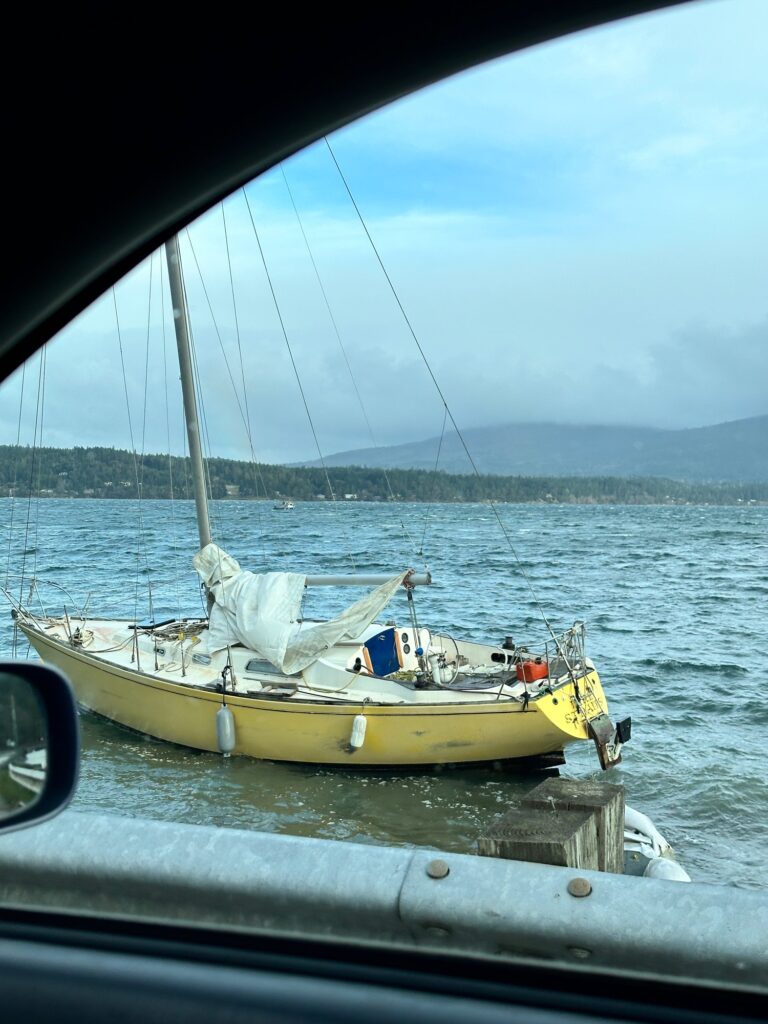 a boat on the water (MyCoast AI)