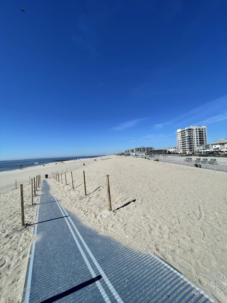 a road on a beach (MyCoast AI)