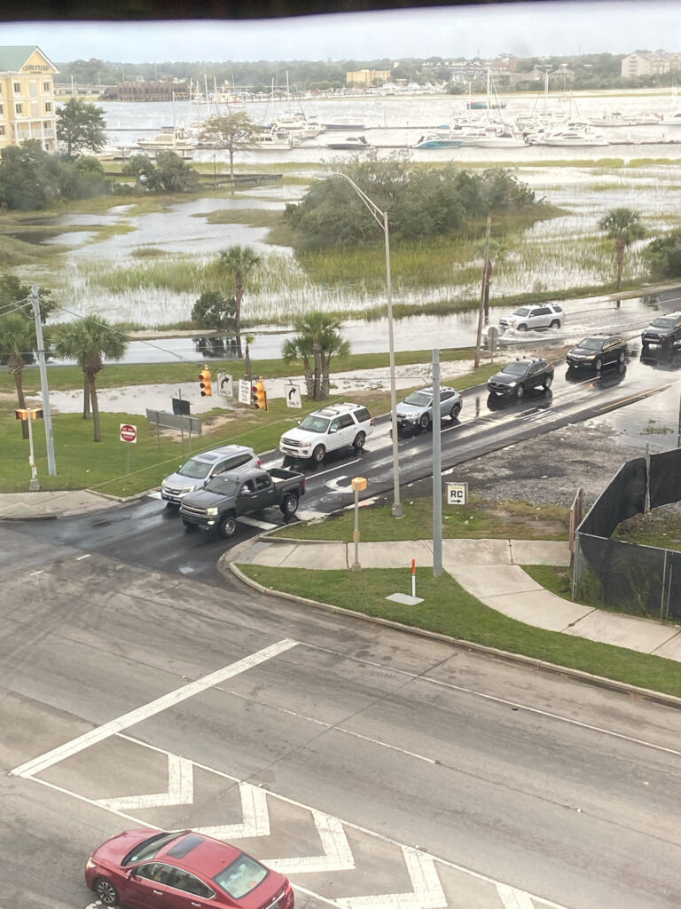 a high angle view of cars on a road (MyCoast AI)