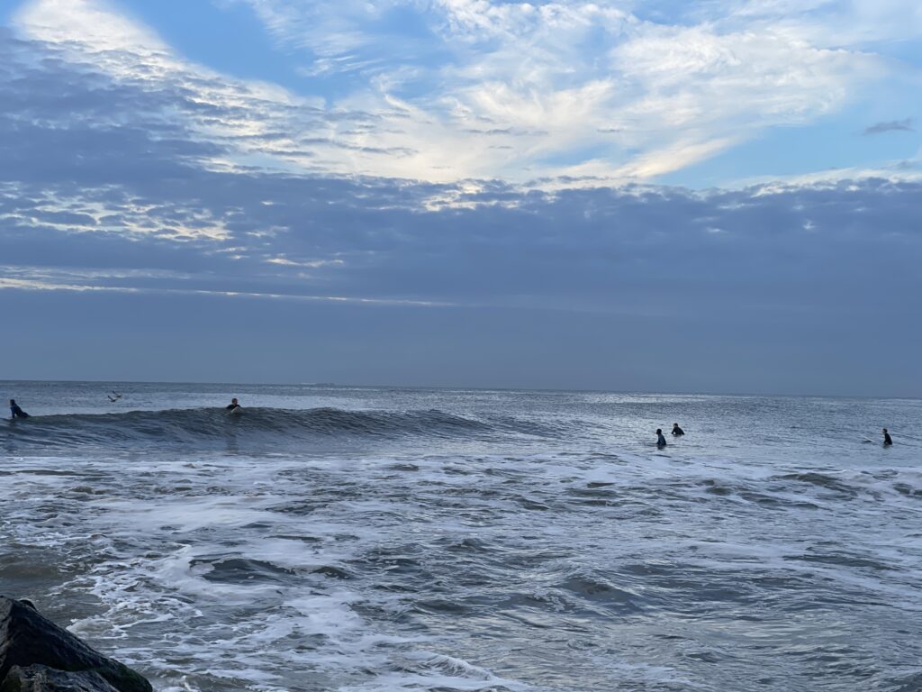 people surfing in the sea (MyCoast AI)