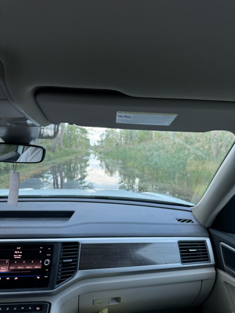 the inside of a car (MyCoast AI)