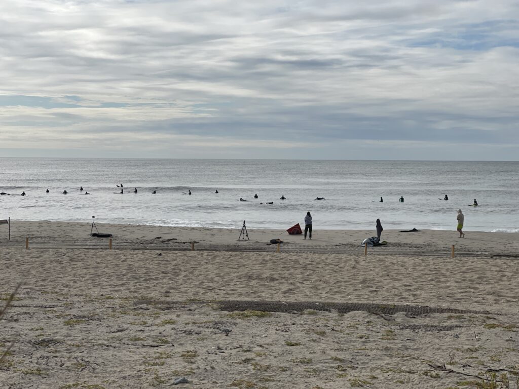 people on the beach (MyCoast AI)