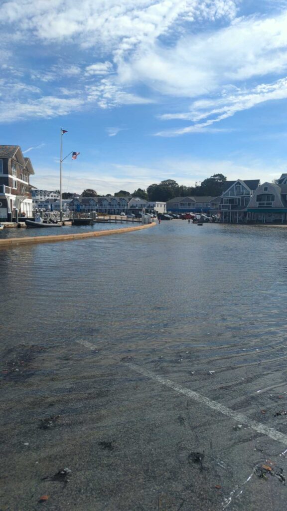 a body of water with buildings along it (MyCoast AI)