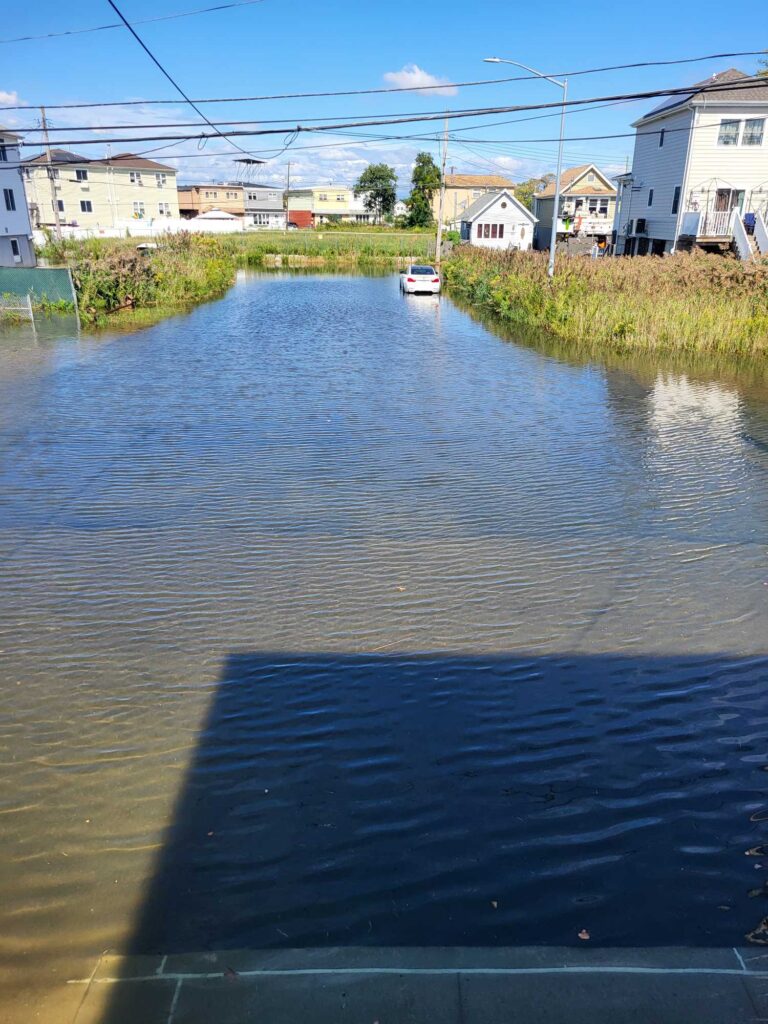 a river with houses along it (MyCoast AI)