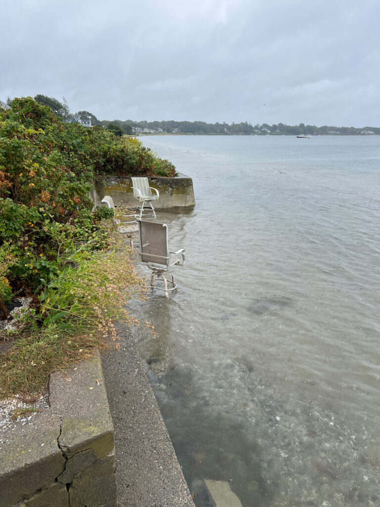 a dock in a body of water (MyCoast AI)