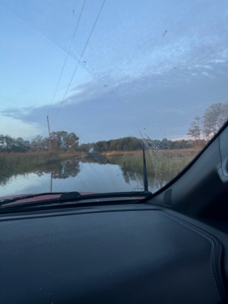 a car driving on a road (MyCoast AI)